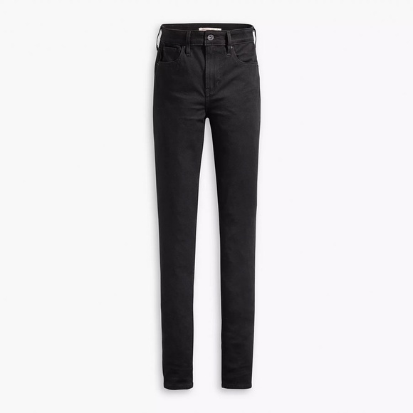Levi’s 721 High Rise Skinny in Soft Black (28x30) - Picture 5 of 16